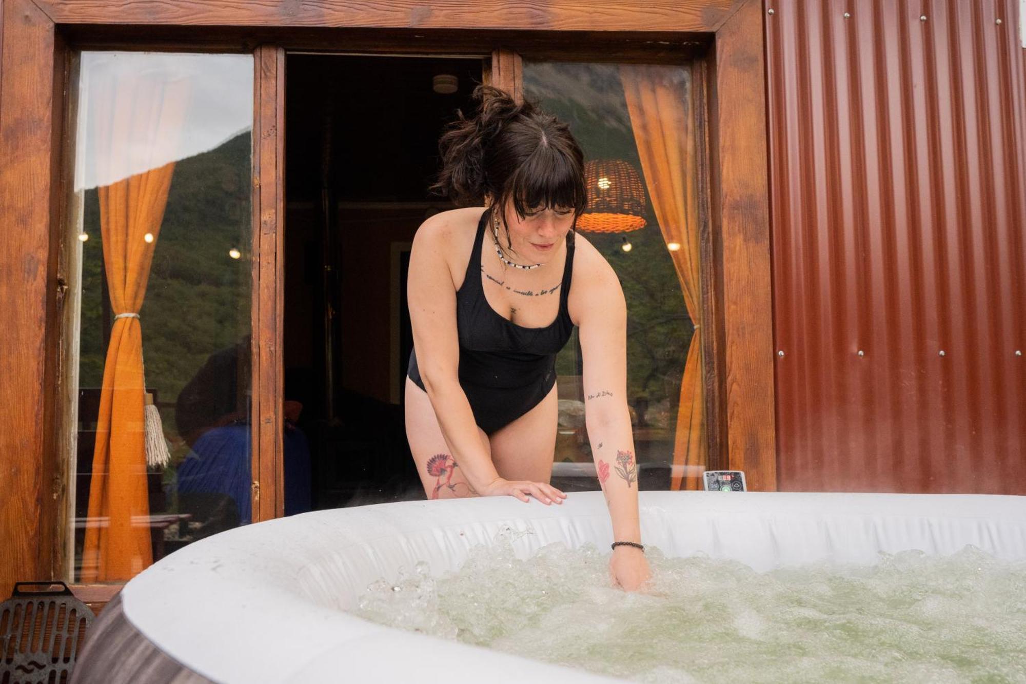 Cabana En El Bosque Con Cine Privado Y Jacuzzi Chalet Ushuaïa